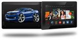 2010 Camaro RS Blue - Decal Style Skin fits 2013 Amazon Kindle Fire HD 7 inch