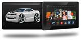 2010 Camaro RS White - Decal Style Skin fits 2013 Amazon Kindle Fire HD 7 inch