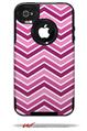 Zig Zag Pinks - Decal Style Vinyl Skin fits Otterbox Commuter iPhone4/4s Case (CASE SOLD SEPARATELY)