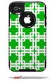 Boxed Green - Decal Style Vinyl Skin fits Otterbox Commuter iPhone4/4s Case (CASE SOLD SEPARATELY)