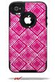 Wavey Fushia Hot Pink - Decal Style Vinyl Skin fits Otterbox Commuter iPhone4/4s Case (CASE SOLD SEPARATELY)