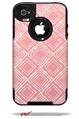 Wavey Pink - Decal Style Vinyl Skin fits Otterbox Commuter iPhone4/4s Case (CASE SOLD SEPARATELY)