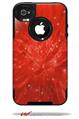 Stardust Red - Decal Style Vinyl Skin fits Otterbox Commuter iPhone4/4s Case (CASE SOLD SEPARATELY)