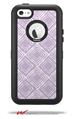 Wavey Lavender - Decal Style Vinyl Skin fits Otterbox Defender iPhone 5C Case (CASE SOLD SEPARATELY)