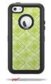Wavey Sage Green - Decal Style Vinyl Skin fits Otterbox Defender iPhone 5C Case (CASE SOLD SEPARATELY)
