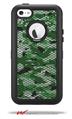 HEX Mesh Camo 01 Green - Decal Style Vinyl Skin fits Otterbox Defender iPhone 5C Case (CASE SOLD SEPARATELY)