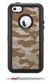WraptorCamo Digital Camo Desert - Decal Style Vinyl Skin fits Otterbox Defender iPhone 5C Case (CASE SOLD SEPARATELY)