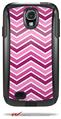Zig Zag Pinks - Decal Style Vinyl Skin fits Otterbox Commuter Case for Samsung Galaxy S4 (CASE SOLD SEPARATELY)