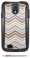 Zig Zag Colors 03 - Decal Style Vinyl Skin fits Otterbox Commuter Case for Samsung Galaxy S4 (CASE SOLD SEPARATELY)