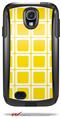 Squared Yellow - Decal Style Vinyl Skin fits Otterbox Commuter Case for Samsung Galaxy S4 (CASE SOLD SEPARATELY)