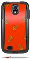 Anchors Away Red - Decal Style Vinyl Skin fits Otterbox Commuter Case for Samsung Galaxy S4 (CASE SOLD SEPARATELY)