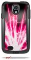 Lightning Pink - Decal Style Vinyl Skin fits Otterbox Commuter Case for Samsung Galaxy S4 (CASE SOLD SEPARATELY)