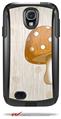 Mushrooms Orange - Decal Style Vinyl Skin fits Otterbox Commuter Case for Samsung Galaxy S4 (CASE SOLD SEPARATELY)