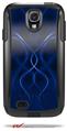 Abstract 01 Blue - Decal Style Vinyl Skin fits Otterbox Commuter Case for Samsung Galaxy S4 (CASE SOLD SEPARATELY)