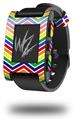 Zig Zag Rainbow - Decal Style Skin fits original Pebble Smart Watch (WATCH SOLD SEPARATELY)
