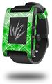 Wavey Green - Decal Style Skin fits original Pebble Smart Watch (WATCH SOLD SEPARATELY)