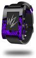 HEX Purple - Decal Style Skin fits original Pebble Smart Watch (WATCH SOLD SEPARATELY)