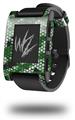 HEX Mesh Camo 01 Green - Decal Style Skin fits original Pebble Smart Watch (WATCH SOLD SEPARATELY)