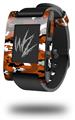 WraptorCamo Digital Camo Burnt Orange - Decal Style Skin fits original Pebble Smart Watch (WATCH SOLD SEPARATELY)