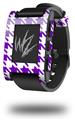 Houndstooth Purple - Decal Style Skin fits original Pebble Smart Watch (WATCH SOLD SEPARATELY)