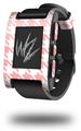 Houndstooth Pink - Decal Style Skin fits original Pebble Smart Watch (WATCH SOLD SEPARATELY)