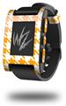 Houndstooth Orange - Decal Style Skin fits original Pebble Smart Watch (WATCH SOLD SEPARATELY)