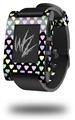Pastel Hearts on Black - Decal Style Skin fits original Pebble Smart Watch (WATCH SOLD SEPARATELY)