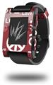 Love and Peace Pink - Decal Style Skin fits original Pebble Smart Watch (WATCH SOLD SEPARATELY)