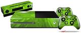 Stardust Green - Holiday Bundle Decal Style Skin fits XBOX One Console Original, Kinect and 2 Controllers (XBOX SYSTEM NOT INCLUDED)