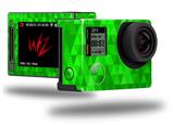 Triangle Mosaic Green - Decal Style Skin fits GoPro Hero 4 Silver Camera (GOPRO SOLD SEPARATELY)