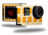 Squared Orange - Decal Style Skin fits GoPro Hero 4 Silver Camera (GOPRO SOLD SEPARATELY)