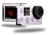Boxed Lavender - Decal Style Skin fits GoPro Hero 4 Silver Camera (GOPRO SOLD SEPARATELY)