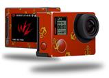 Anchors Away Red Dark - Decal Style Skin fits GoPro Hero 4 Silver Camera (GOPRO SOLD SEPARATELY)
