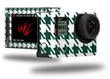 Houndstooth Hunter Green - Decal Style Skin fits GoPro Hero 4 Silver Camera (GOPRO SOLD SEPARATELY)