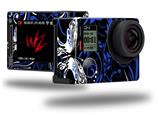 Twisted Garden Blue and White - Decal Style Skin fits GoPro Hero 4 Silver Camera (GOPRO SOLD SEPARATELY)