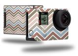 Zig Zag Colors 03 - Decal Style Skin fits GoPro Hero 4 Black Camera (GOPRO SOLD SEPARATELY)