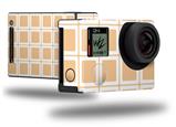 Squared Peach - Decal Style Skin fits GoPro Hero 4 Black Camera (GOPRO SOLD SEPARATELY)