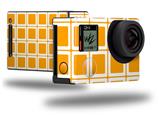 Squared Orange - Decal Style Skin fits GoPro Hero 4 Black Camera (GOPRO SOLD SEPARATELY)