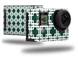 Boxed Hunter Green - Decal Style Skin fits GoPro Hero 4 Black Camera (GOPRO SOLD SEPARATELY)