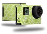 Wavey Sage Green - Decal Style Skin fits GoPro Hero 4 Black Camera (GOPRO SOLD SEPARATELY)