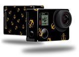 Anchors Away Black - Decal Style Skin fits GoPro Hero 4 Black Camera (GOPRO SOLD SEPARATELY)