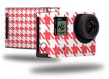 Houndstooth Coral - Decal Style Skin fits GoPro Hero 4 Black Camera (GOPRO SOLD SEPARATELY)