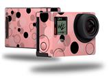 Lots of Dots Pink on Pink - Decal Style Skin fits GoPro Hero 4 Black Camera (GOPRO SOLD SEPARATELY)