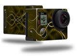 Abstract 01 Yellow - Decal Style Skin fits GoPro Hero 4 Black Camera (GOPRO SOLD SEPARATELY)