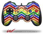 Zig Zag Rainbow - Decal Style Skin fits Logitech F310 Gamepad Controller (CONTROLLER NOT INCLUDED)