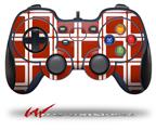 Squared Red Dark - Decal Style Skin fits Logitech F310 Gamepad Controller (CONTROLLER NOT INCLUDED)