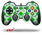 Boxed Green - Decal Style Skin fits Logitech F310 Gamepad Controller (CONTROLLER NOT INCLUDED)