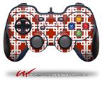 Boxed Red Dark - Decal Style Skin fits Logitech F310 Gamepad Controller (CONTROLLER NOT INCLUDED)