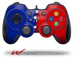 Ripped Colors Blue Red - Decal Style Skin fits Logitech F310 Gamepad Controller (CONTROLLER NOT INCLUDED)