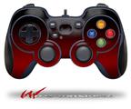 Smooth Fades Red Black - Decal Style Skin fits Logitech F310 Gamepad Controller (CONTROLLER NOT INCLUDED)